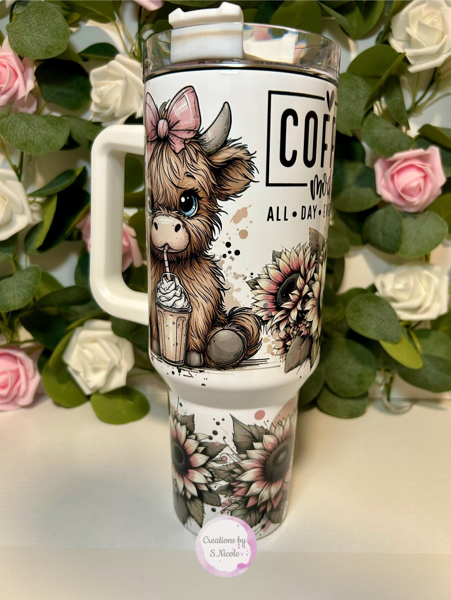 Baby Cow Coffee Mode 40oz Tumbler