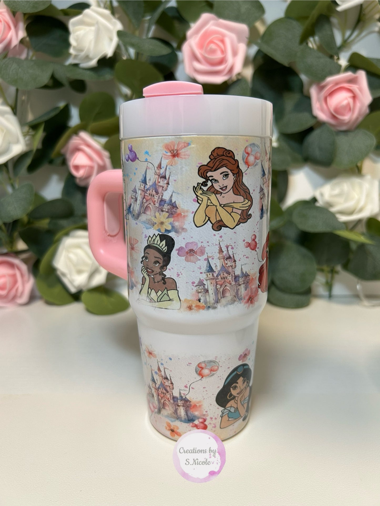 Pink Princess 14oz Tumbler
