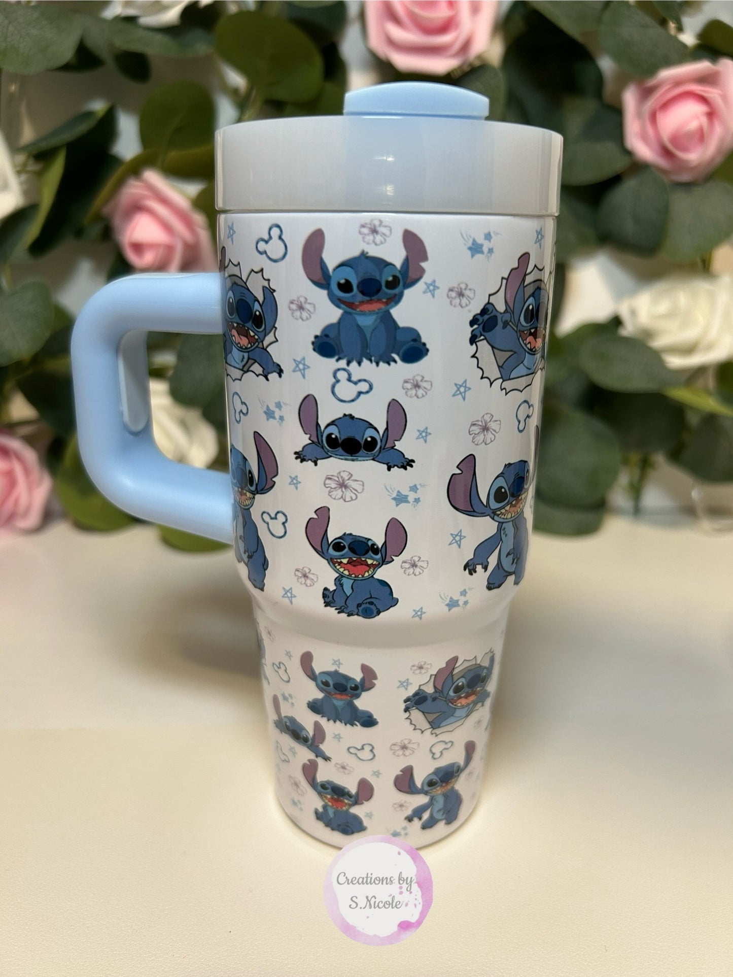 Blue Alien 14oz Tumbler