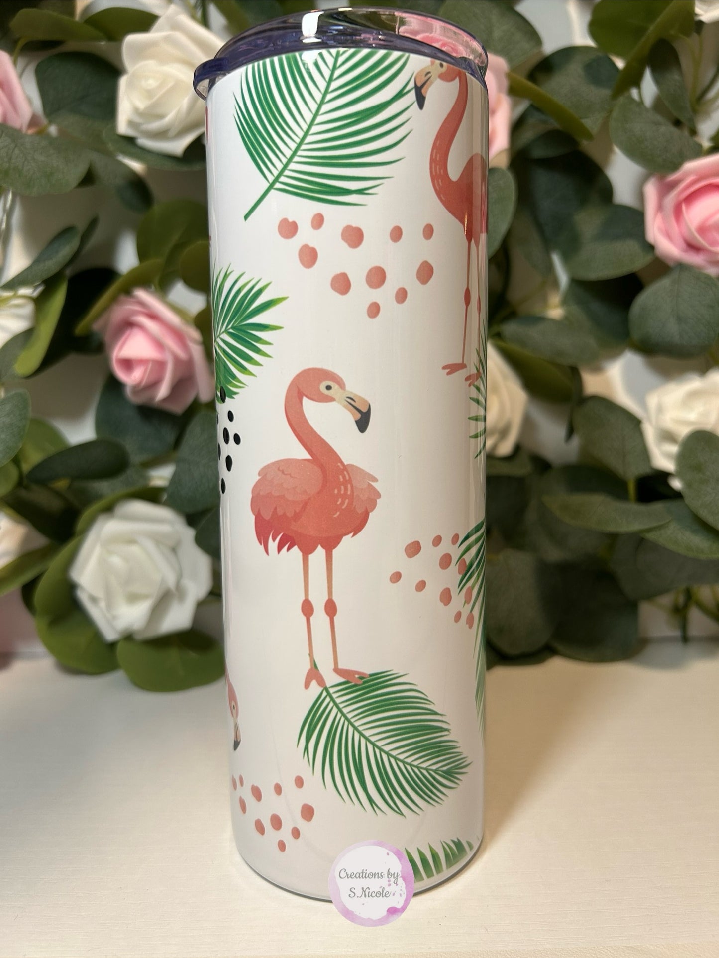 Flamingo Skinny Tumbler
