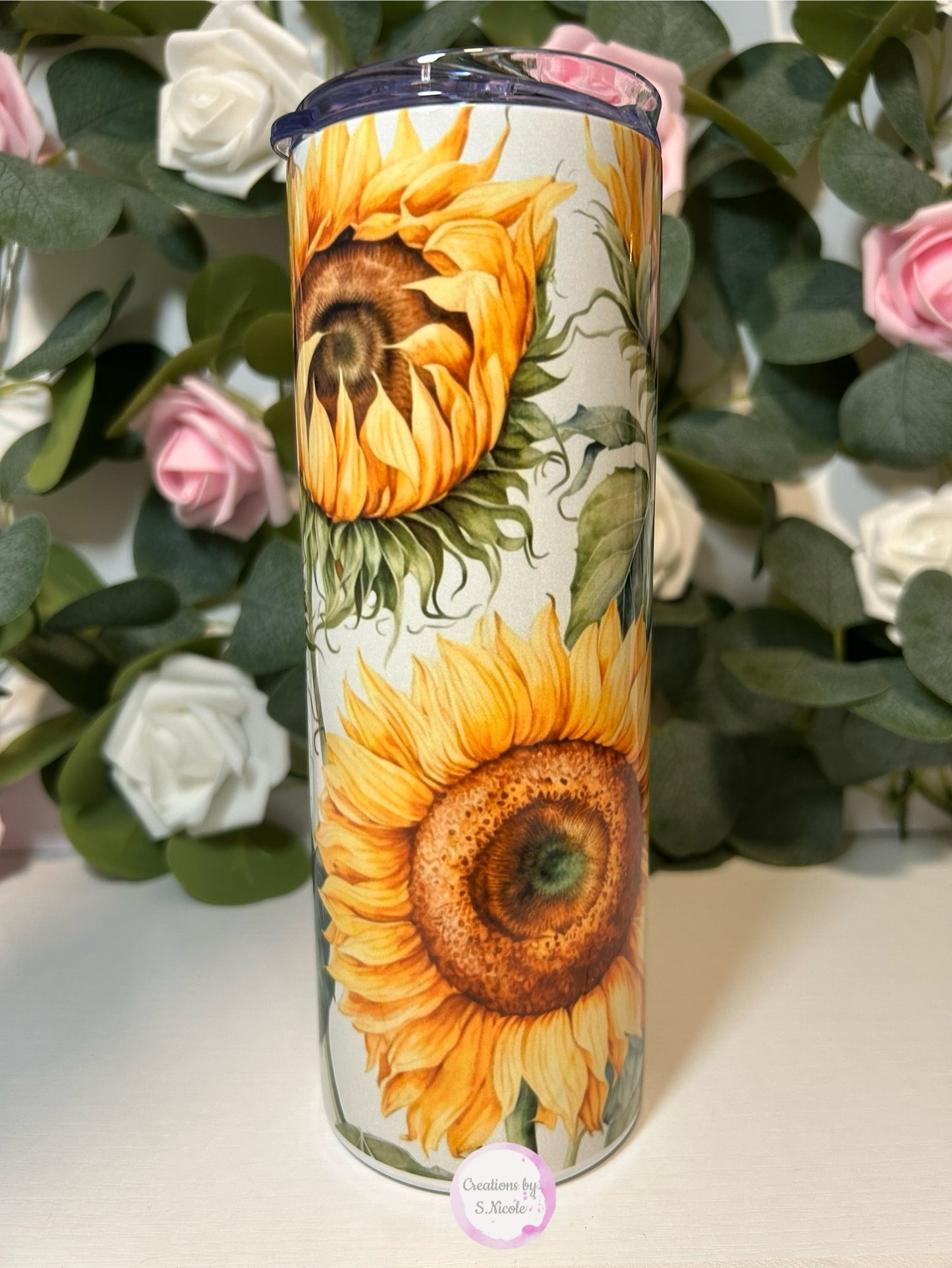 Sunflower Skinny Tumbler