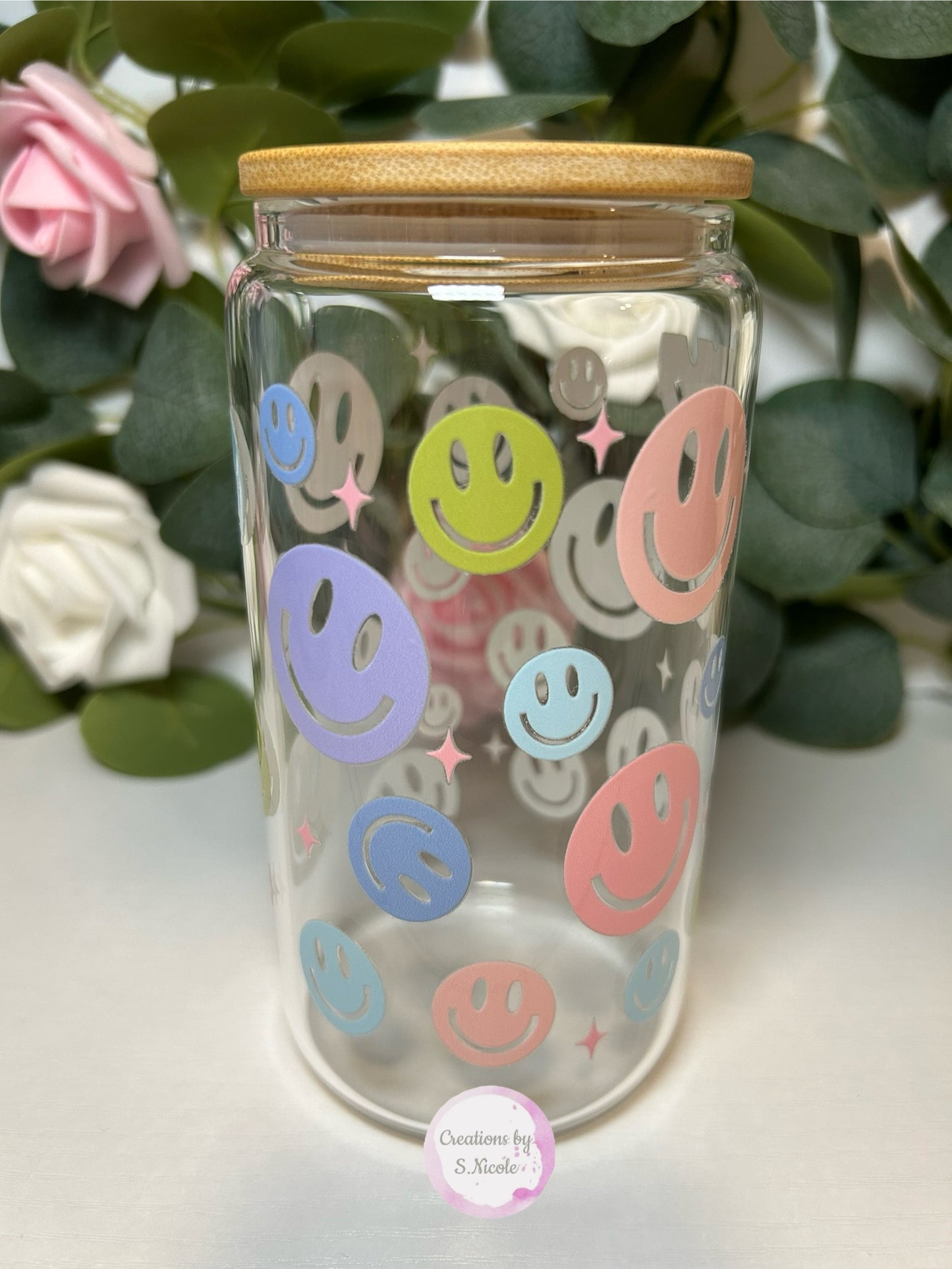 Pastel Smiley Faces
