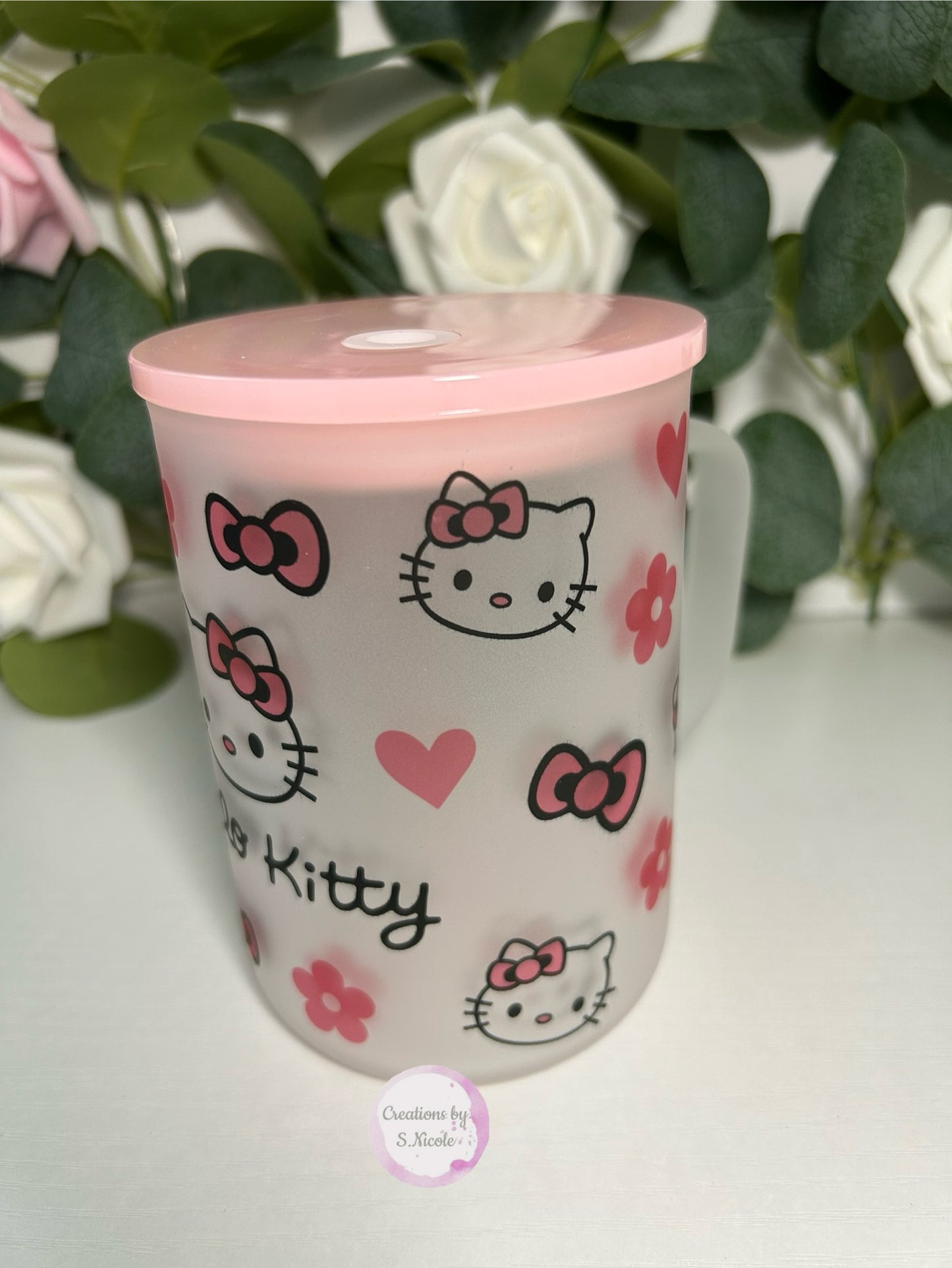 Kitty Frosted Mug