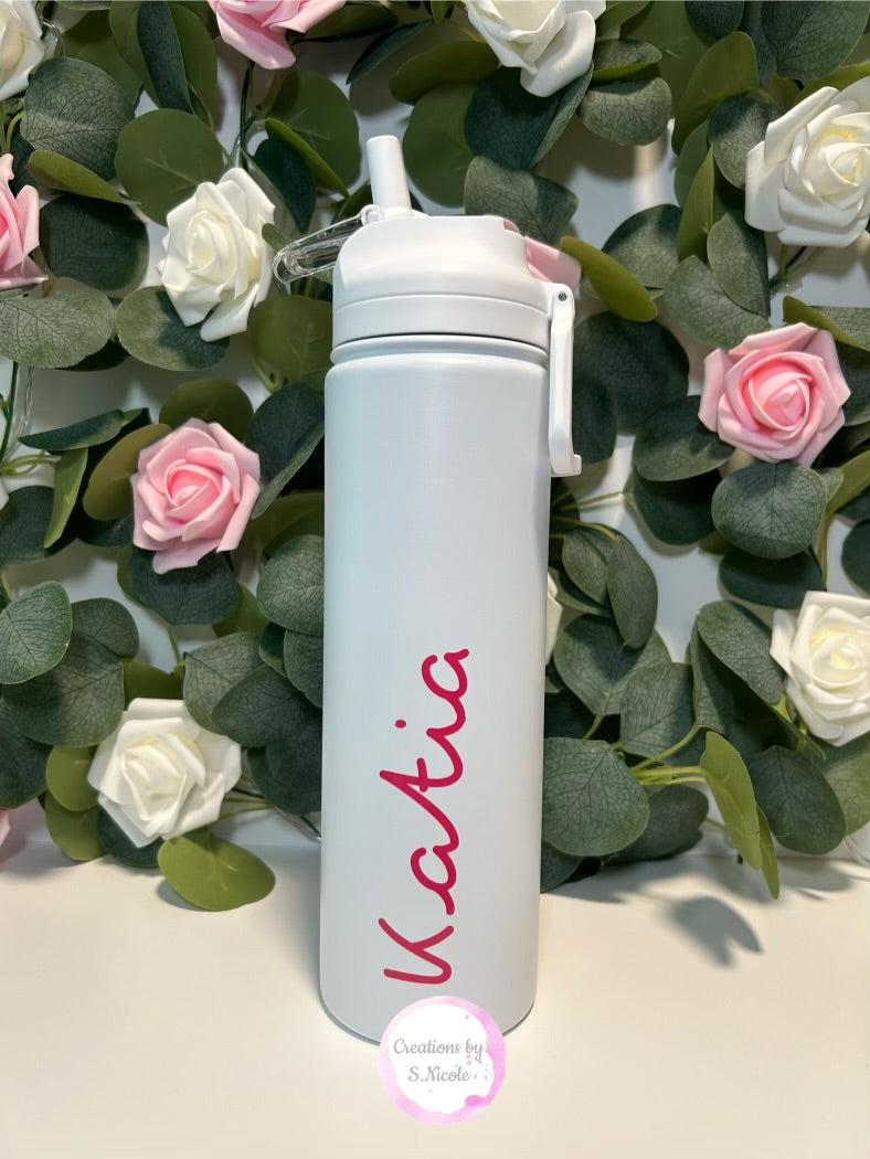 Love Island inspired water bottle