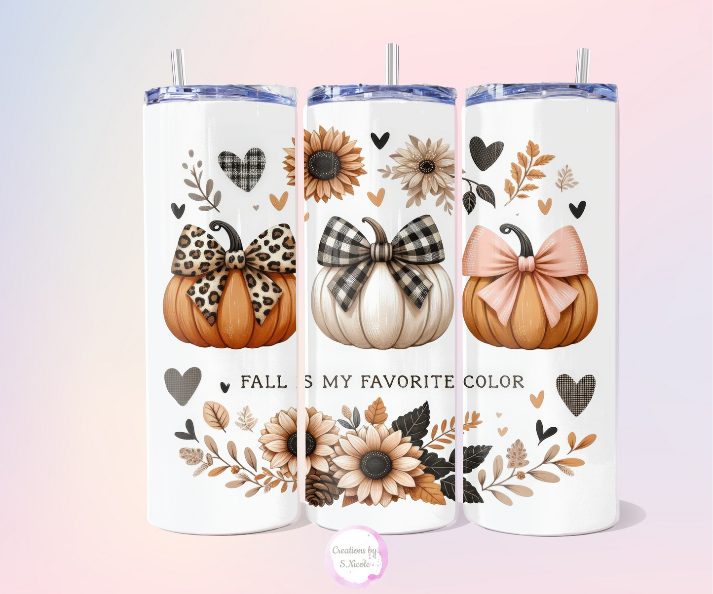 Fall Skinny Tumbler