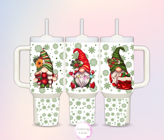 Christmas Gnomes 40oz Tumbler