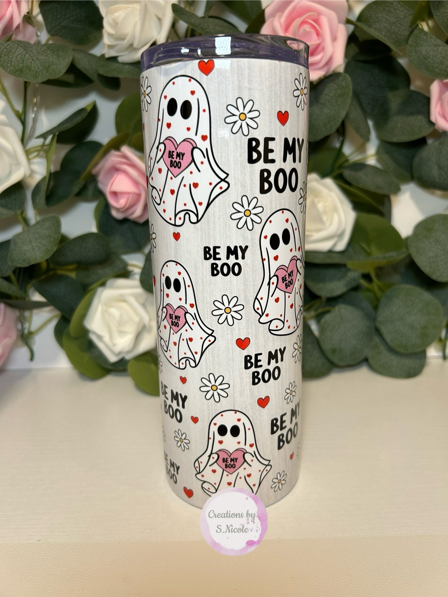 Be My Boo Skinny Tumbler