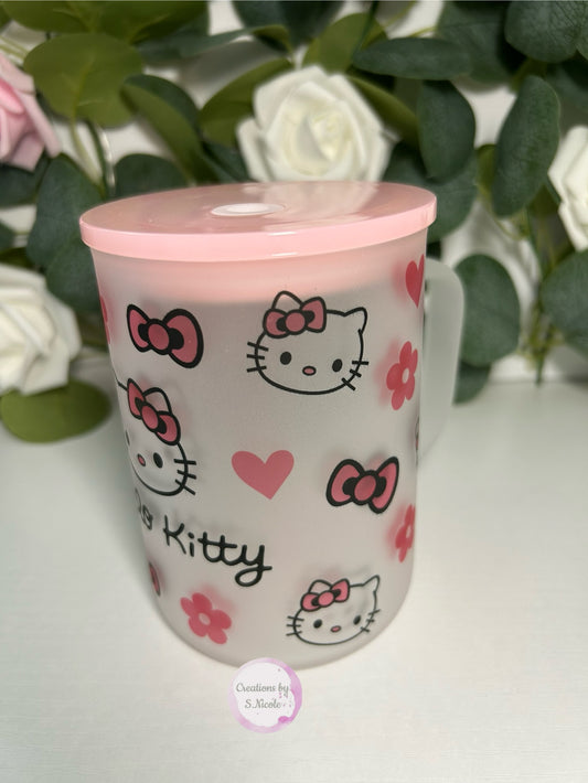 Kitty Frosted Mug
