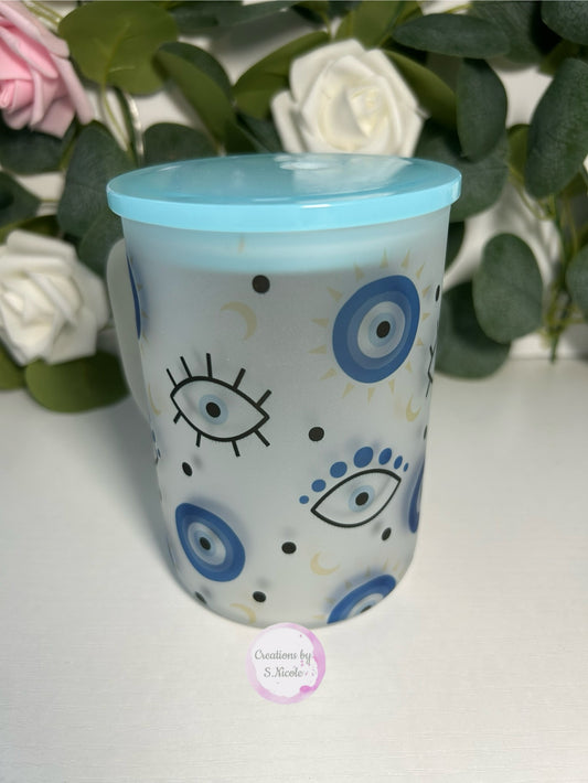 Evil Eye Frosted Mug