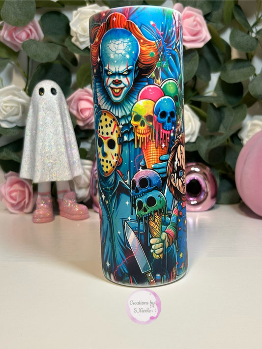 Neon Horror Characters