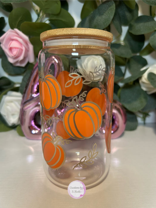 Orange and Gold Pumpkins