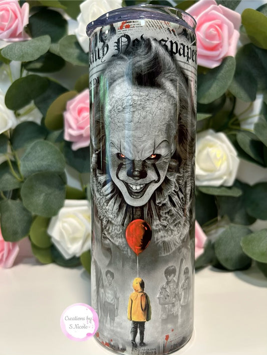 Horror Characters Tumbler