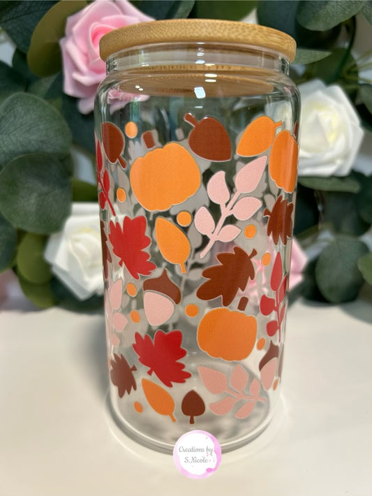 Fall Leaves & Pumpkins