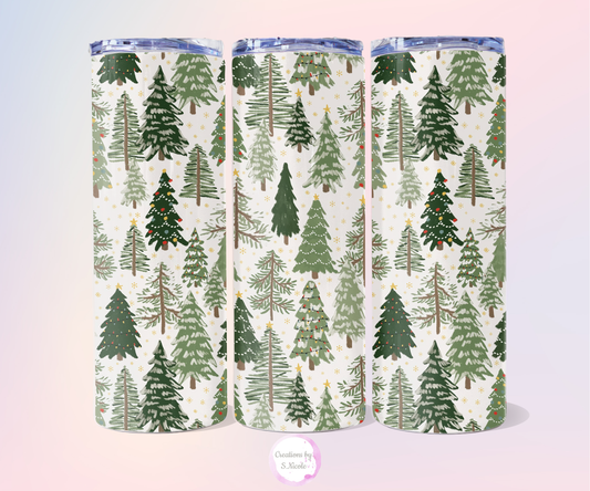 Christmas Trees Tumbler