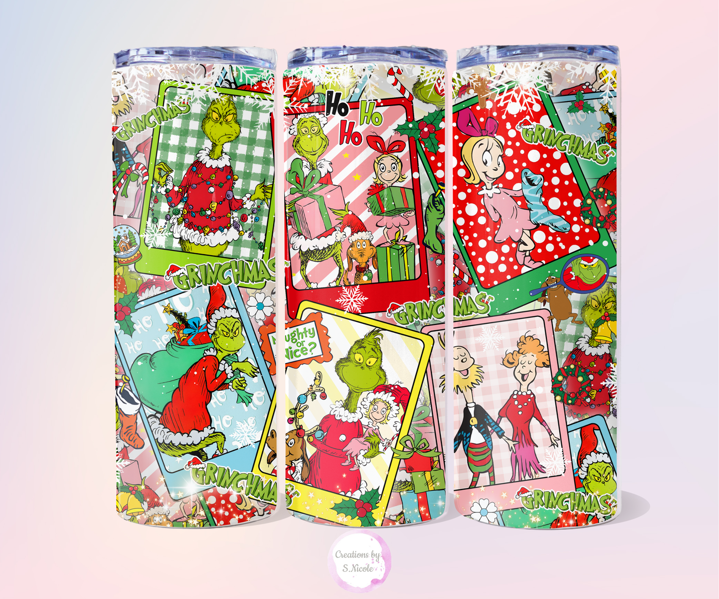 Grinch Christmas Tumbler